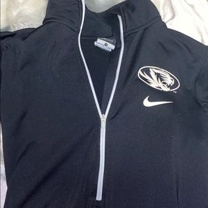 Mizzou Nike Zip Up
